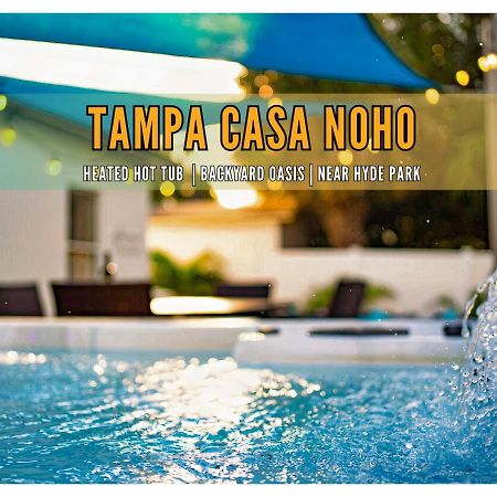 Casa Noho In Central Tampa, Hot Tub, Near Hyde Park Exterior foto